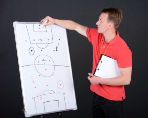 voetbal trainer